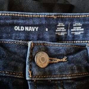 Old Navy Men's Dark Blue Bootcut Jeans